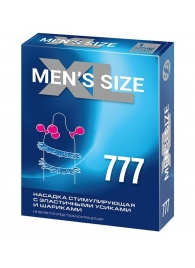 Стимулирующая насадка на пенис MEN SIZE 777 - Sitabella - в Элисте купить с доставкой