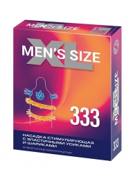 Стимулирующая насадка на пенис MEN SIZE 333 - Sitabella - в Элисте купить с доставкой