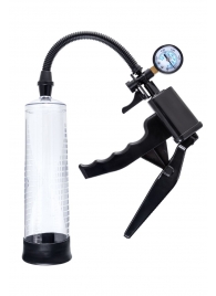 Прозрачная механическая помпа для пениса Viggo - Sexus - в Элисте купить с доставкой