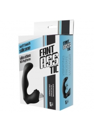 Черный вибромассажер простаты FantASStic Vibrating Prostate Massager - 11,3 см. - Dream Toys - в Элисте купить с доставкой