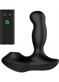 Черный вибратор-ротатор для стимуляции простаты Nexus Revo Air - Nexus Range - в Элисте купить с доставкой