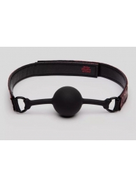 Кляп-шар на двусторонних ремешках Reversible Silicone Ball Gag - Fifty Shades of Grey - купить с доставкой в Элисте