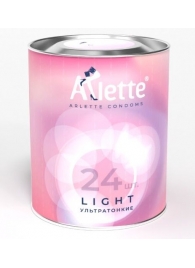 Ультратонкие презервативы Arlette Light - 24 шт. - Arlette - купить с доставкой в Элисте