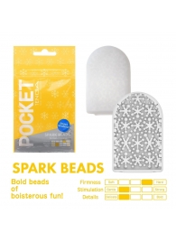 Карманный мастурбатор Spark Beads - Tenga - в Элисте купить с доставкой