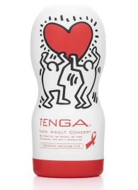 Мастурбатор Keith Haring Cup Deep Throat - Tenga - в Элисте купить с доставкой