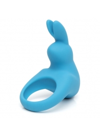 Голубое эрекционное виброкольцо Happy Rabbit Rechargeable Rabbit Cock Ring - Happy Rabbit - в Элисте купить с доставкой