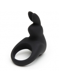 Черное эрекционное виброкольцо Happy Rabbit Rechargeable Rabbit Cock Ring - Happy Rabbit - в Элисте купить с доставкой