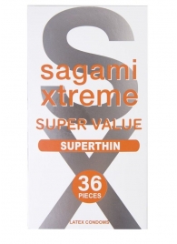 Ультратонкие презервативы Sagami Xtreme Superthin - 36 шт. - Sagami - купить с доставкой в Элисте