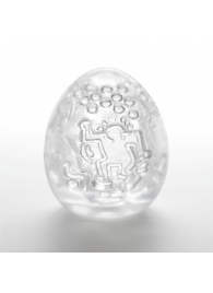 Мастурбатор-яйцо Keith Haring EGG DANCE - Tenga - в Элисте купить с доставкой