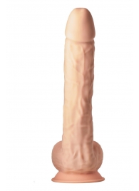 Телесный фаллоимитатор-гигант XXL Dildo - 38 см. - Dream Toys