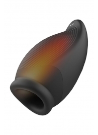 Мастурбатор с вибрацией и функцией нагрева Squeezable Stroker - Dream Toys - в Элисте купить с доставкой