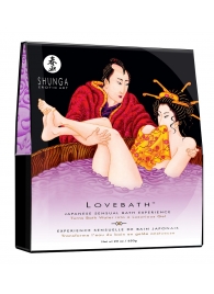 Соль для ванны Lovebath Sensual lotus, превращающая воду в гель - 650 гр. - Shunga - купить с доставкой в Элисте