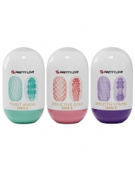 Набор из 18 мастурбаторов Take me for Fun - Baile - в Элисте купить с доставкой