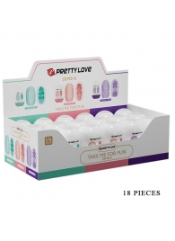 Набор из 18 мастурбаторов Take me for Fun - Baile - в Элисте купить с доставкой