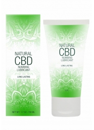 Лубрикант с пролонгирующим эффектом Natural CBD Numbing Lubricant - 50 мл. - Shots Media BV - купить с доставкой в Элисте