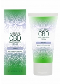 Крем для мастурбации для мужчин Natural CBD Masturbation Cream For Him - 50 мл. - Shots Media BV - купить с доставкой в Элисте