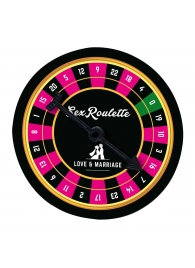 Настольная игра-рулетка Sex Roulette Love   Marriage - Tease&Please - купить с доставкой в Элисте