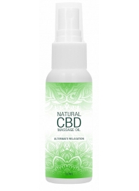 Массажное масло Natural CBD Massage Oil - 50 мл. - Shots Media BV - купить с доставкой в Элисте