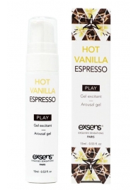 Возбуждающий гель Hot Vanilla Espresso Arousal Gel - 15 мл. - Exsens - купить с доставкой в Элисте