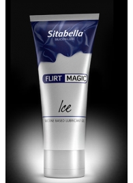 Силиконовая гель-смазка FLIRT MAGIC Ice с лёгким пролонгирующим эффектом - 75 мл. - Sitabella - купить с доставкой в Элисте