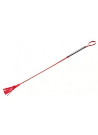 Красный латексный стек с лентами - 62 см. - Sitabella - купить с доставкой в Элисте