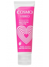 Возбуждающий гель на водно-силиконовой основе Cosmo Vibro с ароматом земляники - 50 гр. - Биоритм - купить с доставкой в Элисте