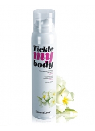Массажная хрустящая пенка Tickle My Body Monoi с ароматом моной - 150 мл. - Love to Love - купить с доставкой в Элисте