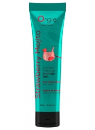 Съедобный интимный гель Orgie Lube Tube Cocktail Strawberry Mojito - 100 мл. - ORGIE - купить с доставкой в Элисте