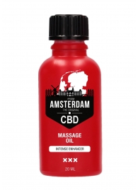 Стимулирующее масло Intense CBD from Amsterdam - 20 мл. - Shots Media BV - купить с доставкой в Элисте