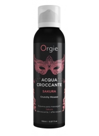 Хрустящая пенка для массажа Orgie Acqua Croccante Sakura с ароматом сакуры - 150 мл. - ORGIE - купить с доставкой в Элисте