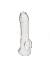 Прозрачная насадка на пенис Transparent Penis Enhancing Sleeve Extension - 15,9 см. - BlueLine - в Элисте купить с доставкой