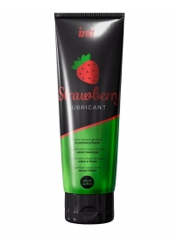 Смазка на водной основе с ароматом клубники Strawberry Lubricant - 100 мл. - INTT - купить с доставкой в Элисте