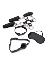 Набор для фиксации из 7 предметов Hogtie   Ball Gag Kit - Lux Fetish - купить с доставкой в Элисте