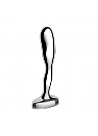 Стальной стимулятор простаты Stainless Steel Prostate Plug - 11,5 см. - b-Vibe - в Элисте купить с доставкой