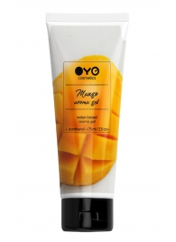 Лубрикант на водной основе OYO Aroma Gel Mango с ароматом манго - 75 мл. - OYO - купить с доставкой в Элисте