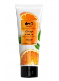 Лубрикант на водной основе OYO Aroma Gel Orange с ароматом апельсина - 75 мл. - OYO - купить с доставкой в Элисте