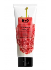 Лубрикант на водной основе OYO Aroma Gel Raspberry с ароматом малины - 75 мл. - OYO - купить с доставкой в Элисте