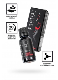 Возбуждающие капли для женщин Erotist Love Potion - 20 мл. - Erotist Libido Booster - купить с доставкой в Элисте