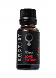 Возбуждающие капли для женщин Erotist Love Potion - 20 мл. - Erotist Libido Booster - купить с доставкой в Элисте