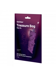 Фиолетовый мешочек для хранения игрушек Treasure Bag XL - Satisfyer - купить с доставкой в Элисте