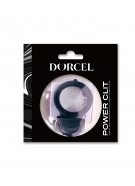 Черное эрекционное кольцо Power Clit - Dorcel - в Элисте купить с доставкой