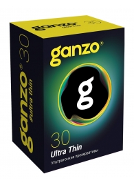 Супертонкие презервативы Ganzo Ultra thin - 30 шт. - Ganzo - купить с доставкой в Элисте