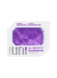 Фиолетовый мастурбатор-стимулятор Tenga Uni Amethyst - Tenga - в Элисте купить с доставкой