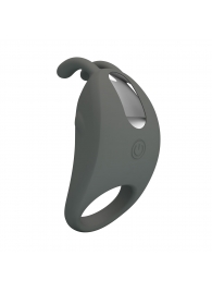 Серое эрекционное кольцо с вибрацией Master Ring - Baile - в Элисте купить с доставкой
