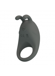 Серое эрекционное кольцо с вибрацией Master Ring - Baile - в Элисте купить с доставкой