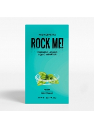 Жидкий вибратор Nuei Rock Me! с ароматом мяты - 20 мл. - Nuei cosmetics - купить с доставкой в Элисте