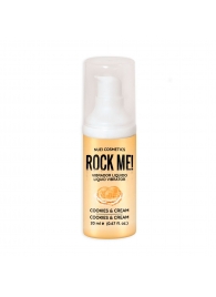 Жидкий вибратор Nuei Rock Me! с ароматом печенья и сливок - 20 мл. - Nuei cosmetics - купить с доставкой в Элисте