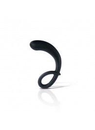 Черный массажер простаты Curving Curt - 13 см. - MyStim - купить с доставкой в Элисте