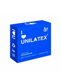 Классические презервативы Unilatex Natural Plain - 3 шт. - Unilatex - купить с доставкой в Элисте