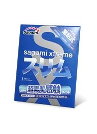 Презерватив Sagami Xtreme FEEL FIT 3D - 1 шт. - Sagami - купить с доставкой в Элисте